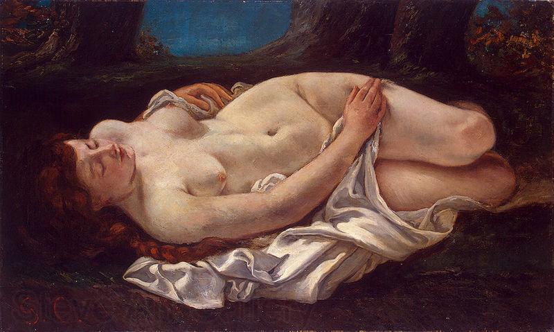 Gustave Courbet Reclining Woman